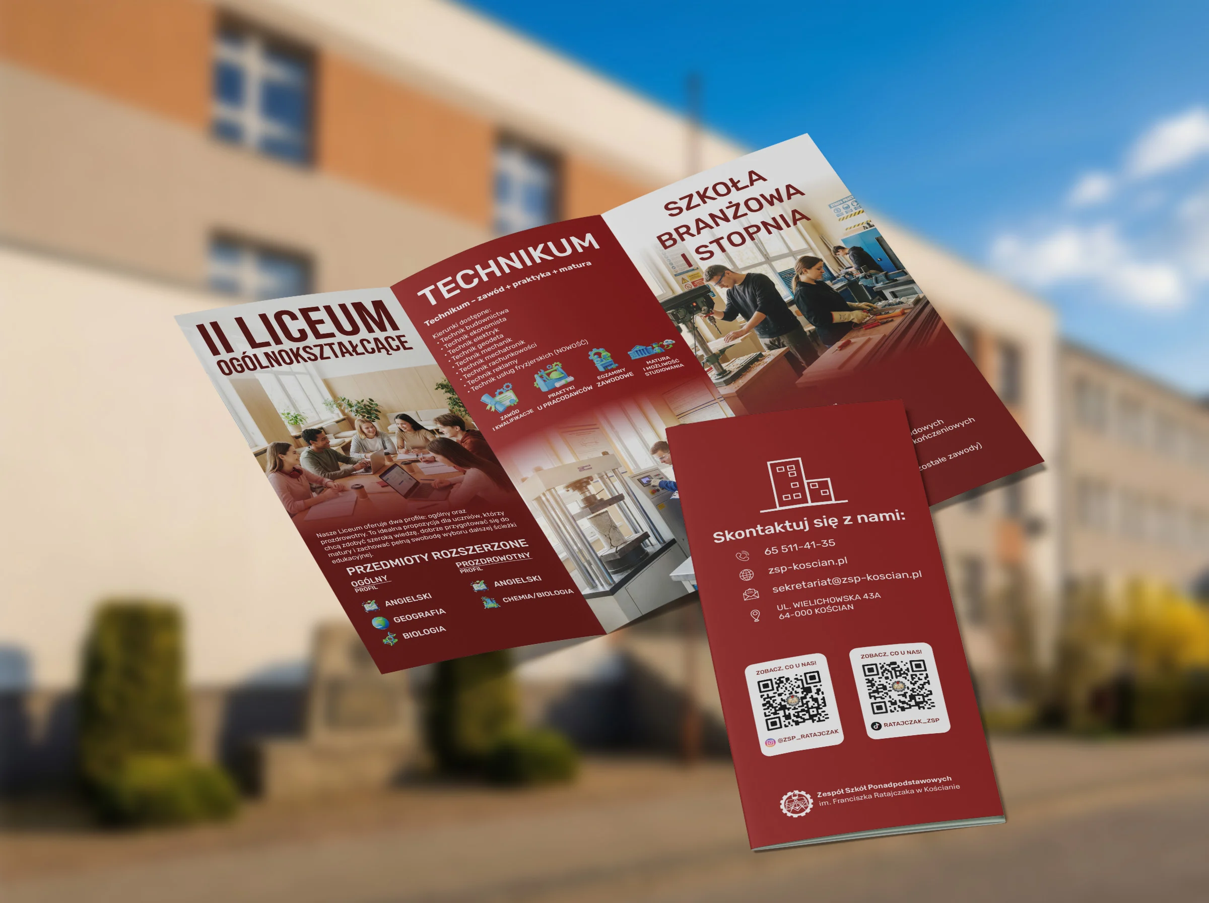Ulotka dla liceum